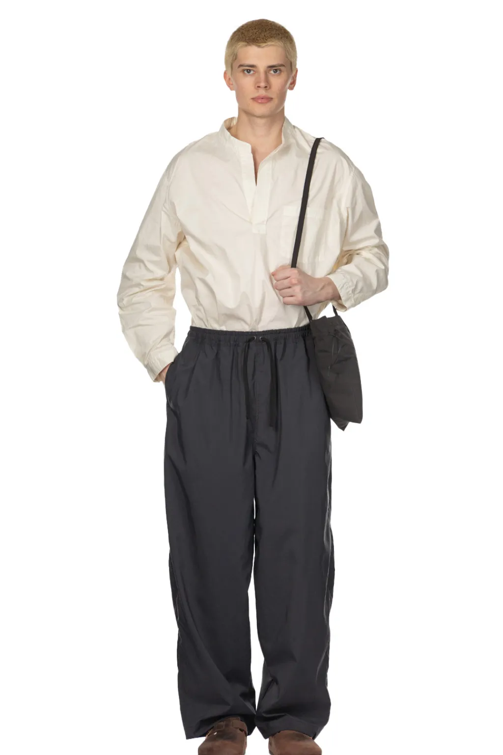 Best Still by Hand Airy Wide Pants - Ink Black