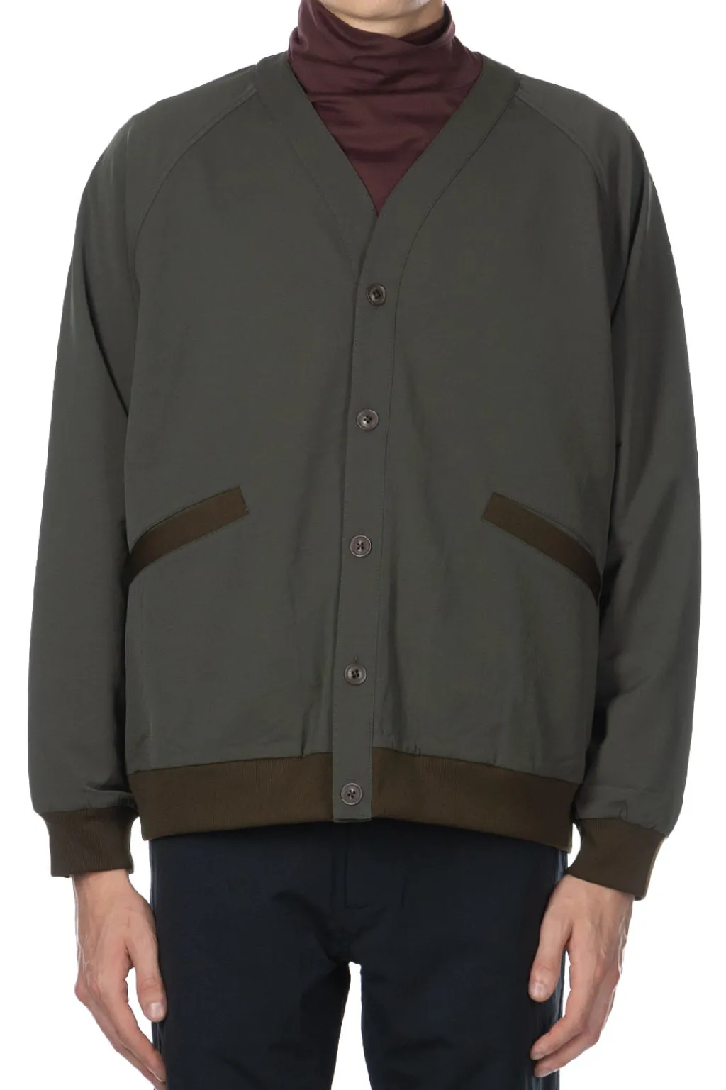 New Nanamica ALPHADRY Cardigan - Olive