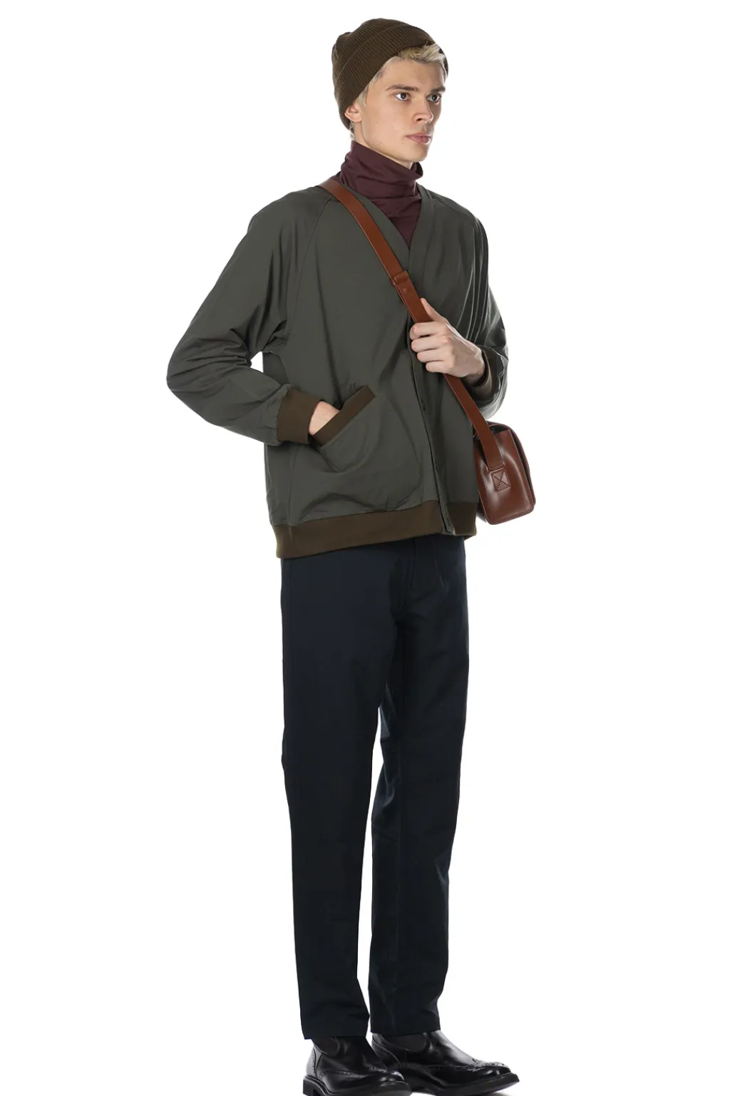 New Nanamica ALPHADRY Cardigan - Olive