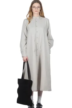 Clearance Nanamica ALPHADRY Shirt Dress - Pale Gray