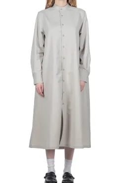 Clearance Nanamica ALPHADRY Shirt Dress - Pale Gray