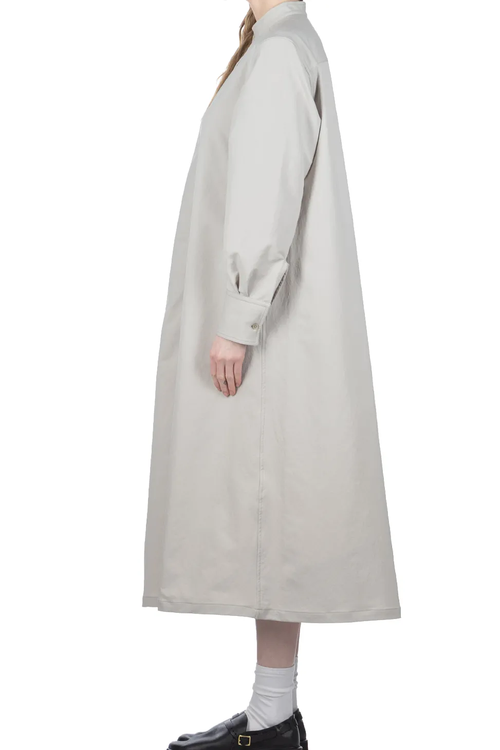 Clearance Nanamica ALPHADRY Shirt Dress - Pale Gray