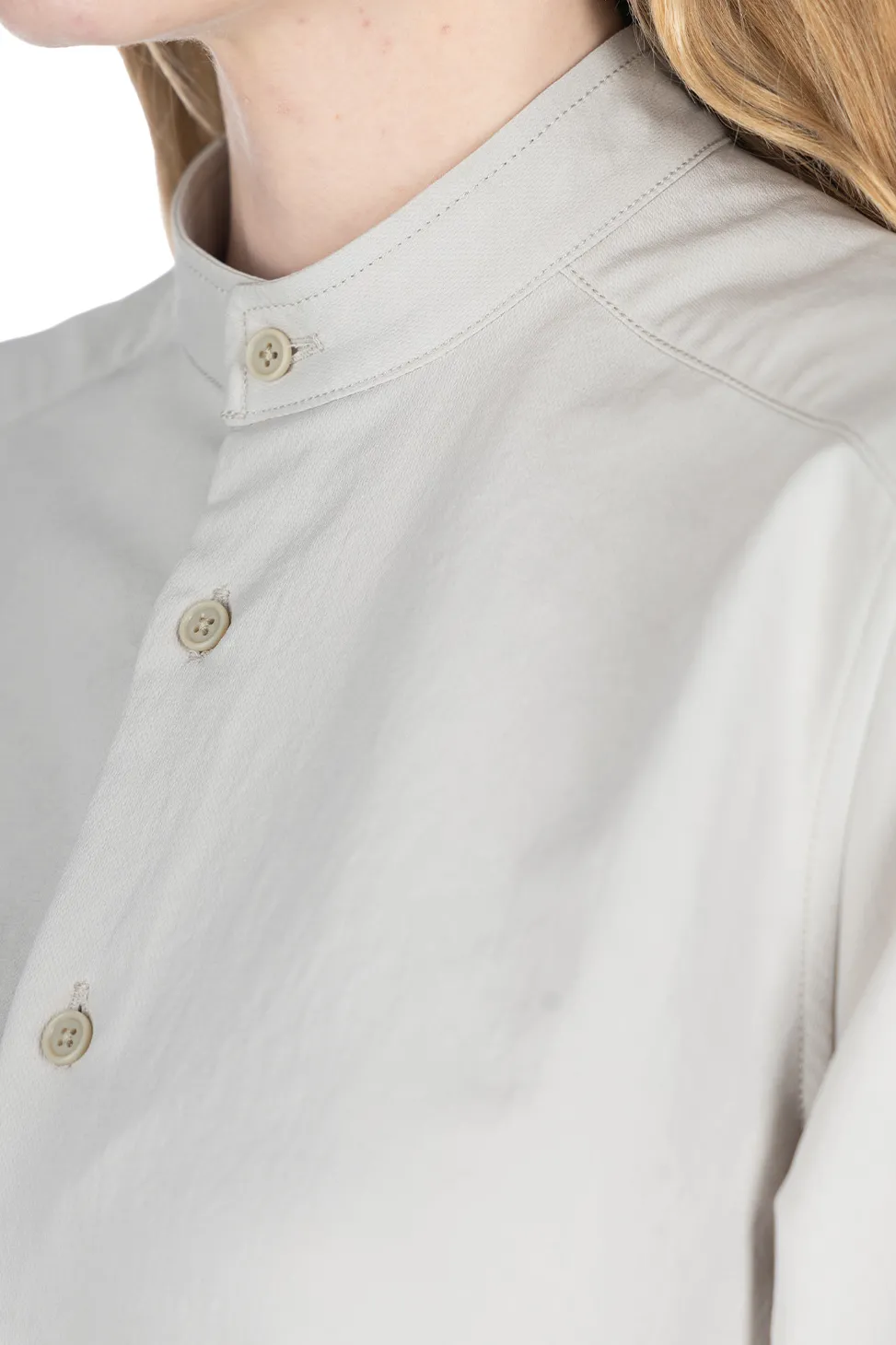 Clearance Nanamica ALPHADRY Shirt Dress - Pale Gray