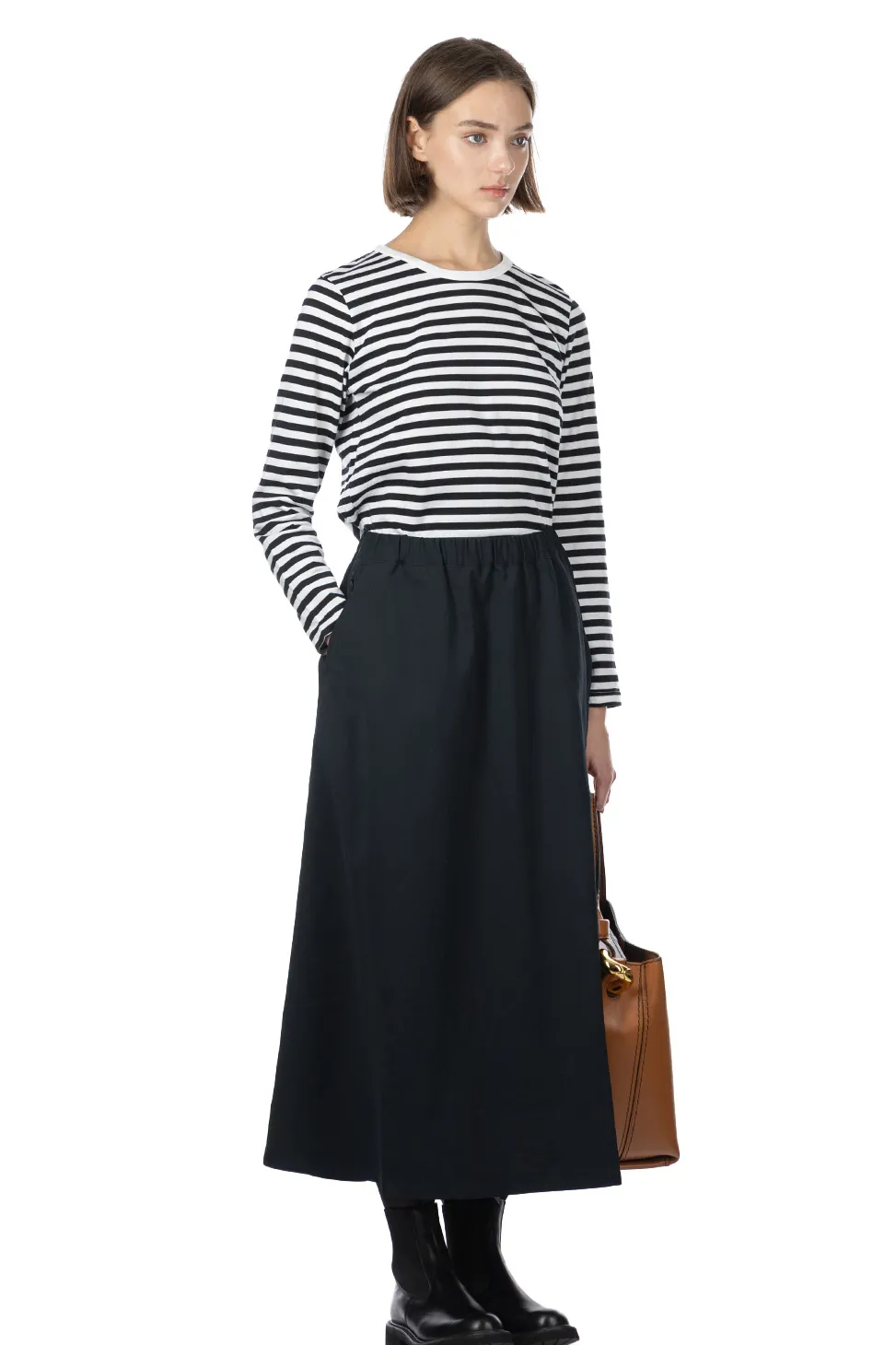 Outlet Nanamica ALPHADRY Skirt - Black