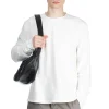 Sale Kapital AMUSE Knit Pocket LS Tee - White