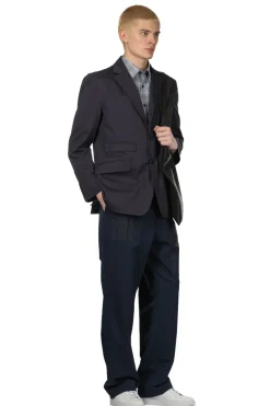 Discount Engineered Garments Andover Jacket - Dark Navy High Count Twill