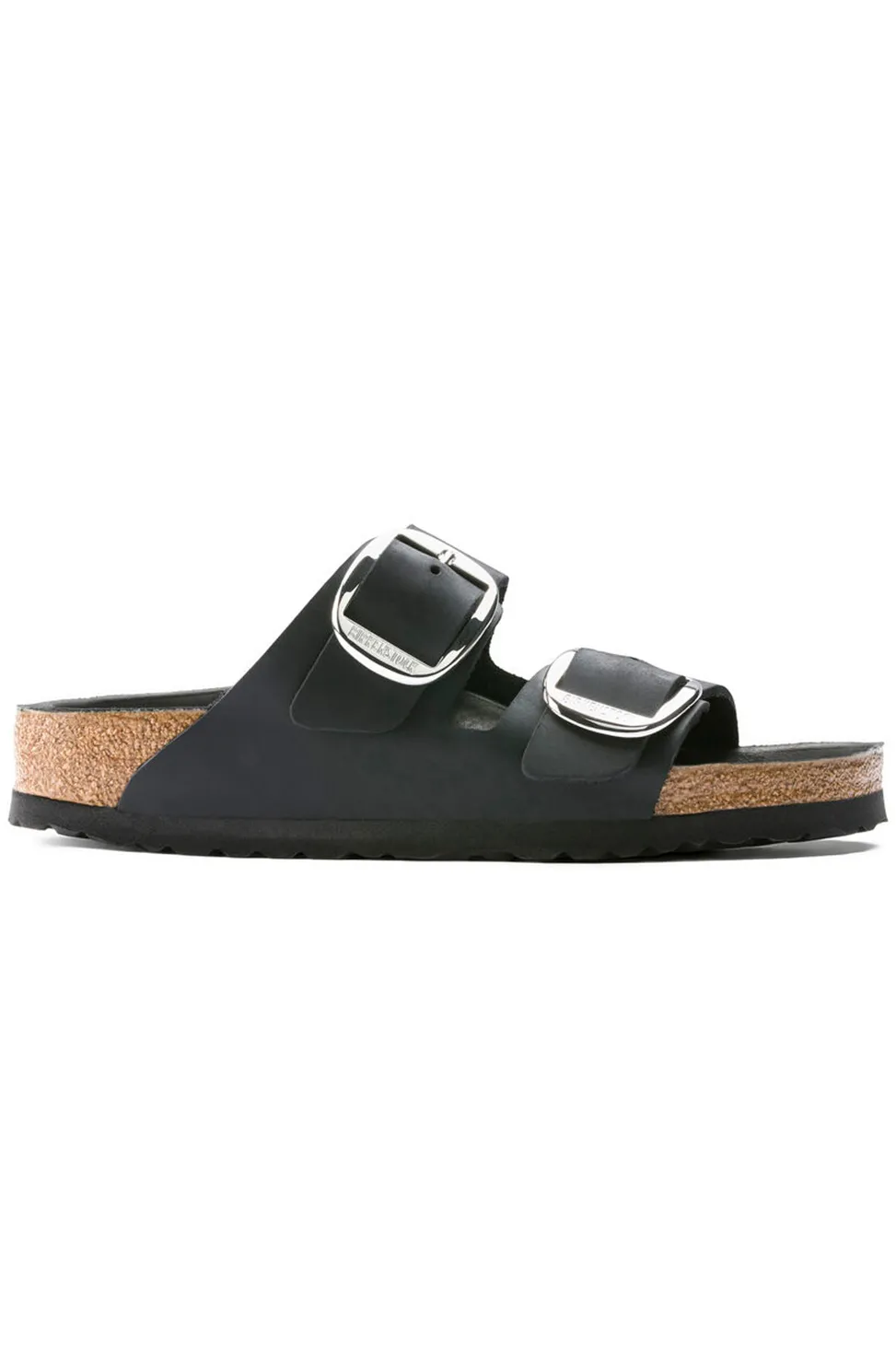 Best Birkenstock Arizona Big Buckle - Oiled Leather Black - Narrow
