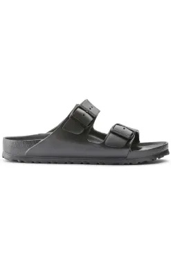 Online Birkenstock Arizona EVA - Metallic Anthacite - Narrow
