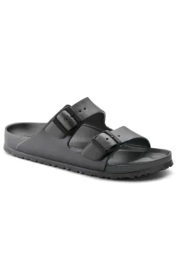 Online Birkenstock Arizona EVA - Metallic Anthacite - Narrow