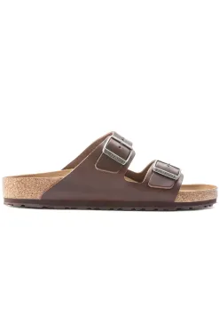 New Birkenstock Arizona Grip - Leather Vintage Roast - Regular