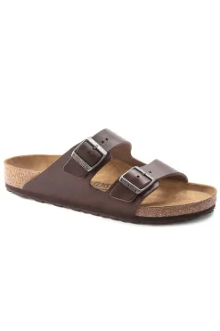 New Birkenstock Arizona Grip - Leather Vintage Roast - Regular