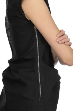 Best JW Anderson Asymmetric Draped Top - Black