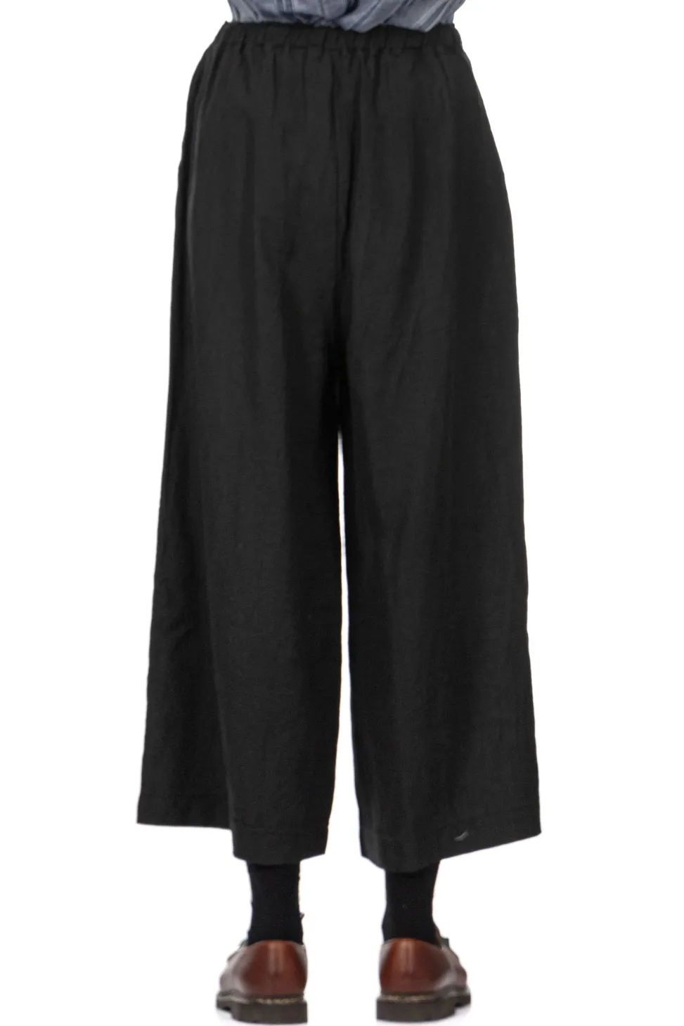 Discount A+Koloni Azumadaki Linen Sand Pants - Black