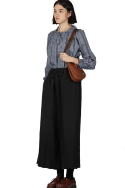 Discount A+Koloni Azumadaki Linen Sand Pants - Black