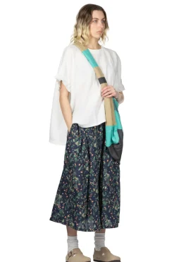 Clearance A+Koloni Azumadaki Ramie Frilled Sleeve Top - Off White