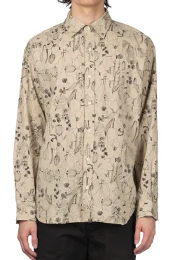 Hot ts(s) Baggy Fit Shirt - Beige