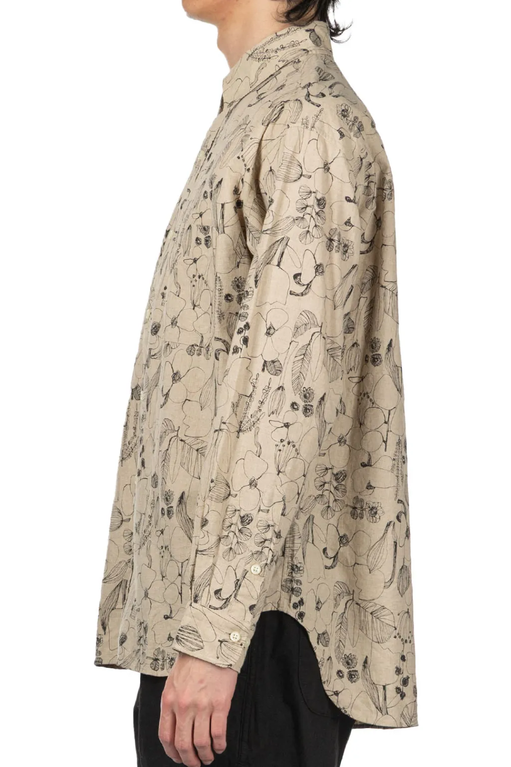 Hot ts(s) Baggy Fit Shirt - Beige