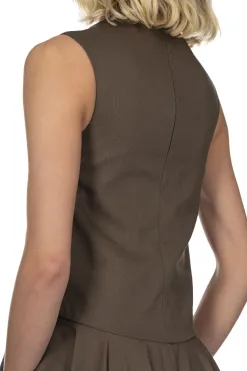 Discount JW Anderson Balloon Hem Dress - Khaki