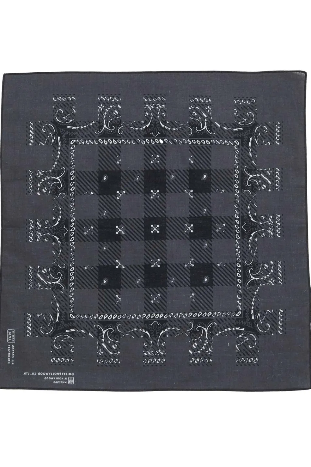 Sale N. Hoolywood Bandana - Black and Black