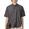 Online Manual Alphabet Bandana JQ Loose Fit SS Shirt- Grey