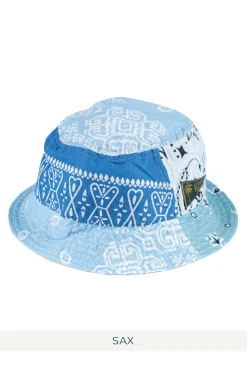 Best Kapital Bandana Patchwork Bucket Hat (Short Brim) - 5 Colors