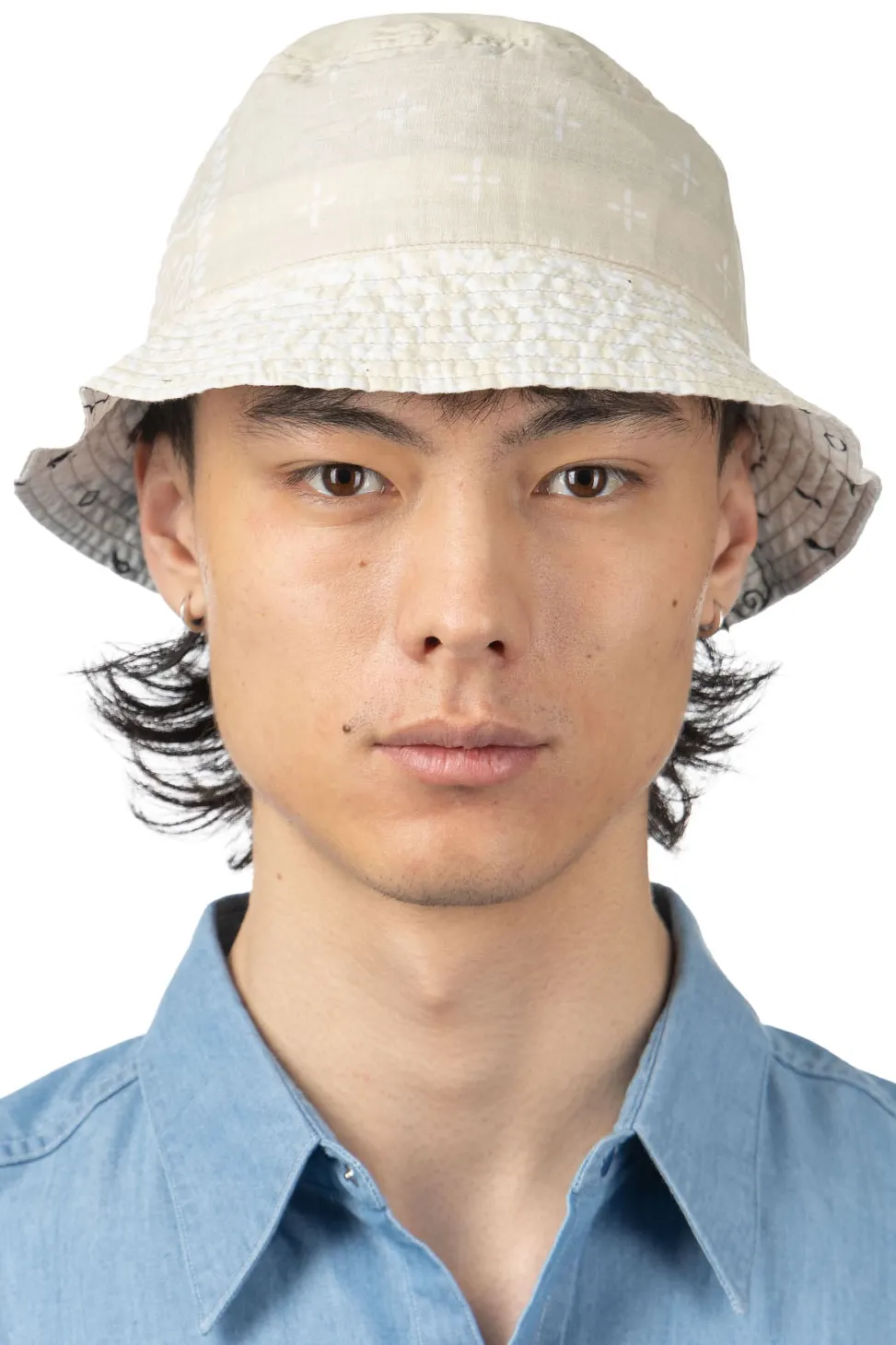 Outlet Kapital Bandana Patchwork Bucket Hat (Short Brim) - 5 Colors