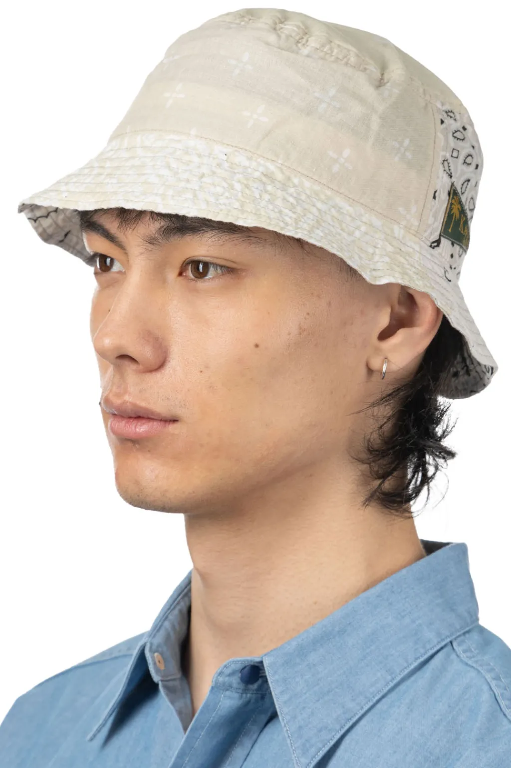 Best Kapital Bandana Patchwork Bucket Hat (Short Brim) - 5 Colors