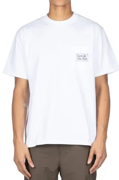 Hot Palmes Baron Pocket T-Shirt - White