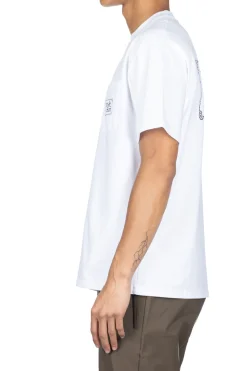 Hot Palmes Baron Pocket T-Shirt - White
