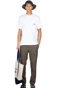 Hot Palmes Baron Pocket T-Shirt - White