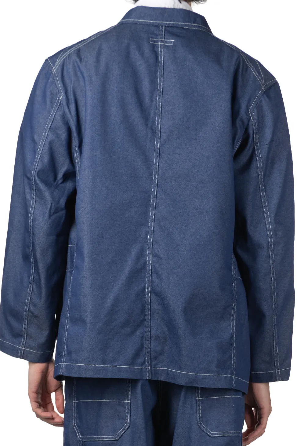 Best Engineered Garments Bedford Jacket - Indigo CP Denim