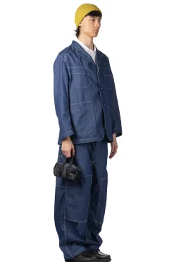 Best Engineered Garments Bedford Jacket - Indigo CP Denim