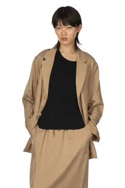 Sale Manon Belted Middle Jacket - Camel