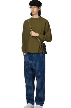 Clearance Tigre Brocante Bence Beach Long Sleeve T-Shirt - Khaki