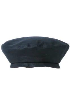 New Engineered Garments Beret - Dark Navy CL Java Cloth