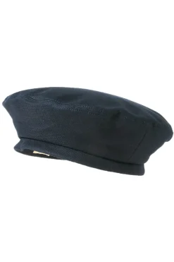 New Engineered Garments Beret - Dark Navy CL Java Cloth