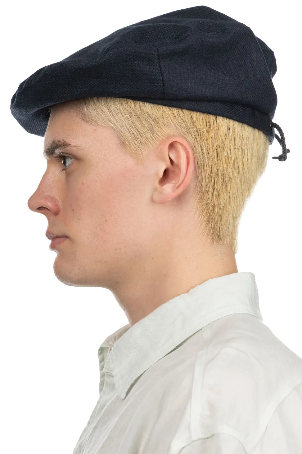 Online Engineered Garments Beret - Dark Navy CL Java Cloth