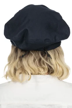 New Engineered Garments Beret - Dark Navy CL Java Cloth
