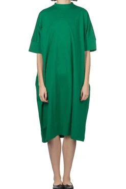 Clearance Manon Big Moc Dress - Green