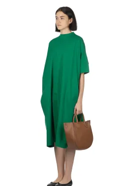 Clearance Manon Big Moc Dress - Green