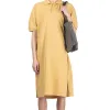 Discount ts(s) Big Polo Shirt Dress - Beige