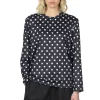 New Comme Des Garcons Comme Des Garcons Black x White Polka Dot T-Shirt