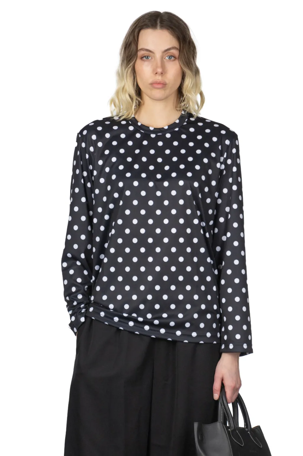 New Comme Des Garcons Comme Des Garcons Black x White Polka Dot T-Shirt