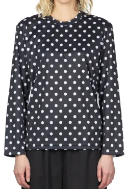 New Comme Des Garcons Comme Des Garcons Black x White Polka Dot T-Shirt