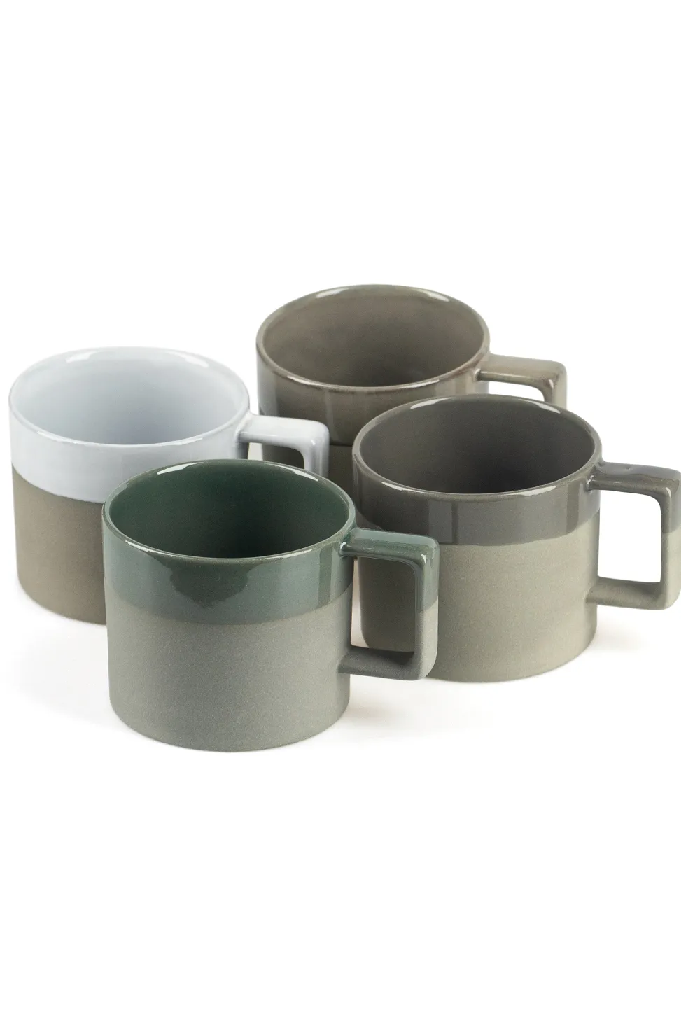 Hot AS Mug Block Color Mug in 4 Color Choices