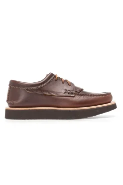 Fashion Yuketen Blucher Rocker with Kiltie - G Brown
