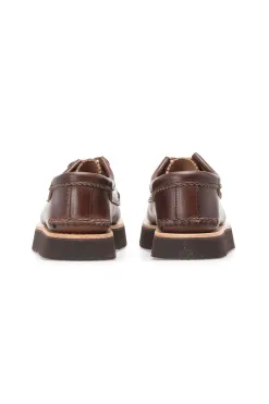 Fashion Yuketen Blucher Rocker with Kiltie - G Brown