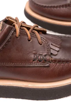 Fashion Yuketen Blucher Rocker with Kiltie - G Brown