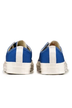 Outlet Comme Des Garcons Play Blue Converse - Half Heart Chuck 70 Low Sneakers