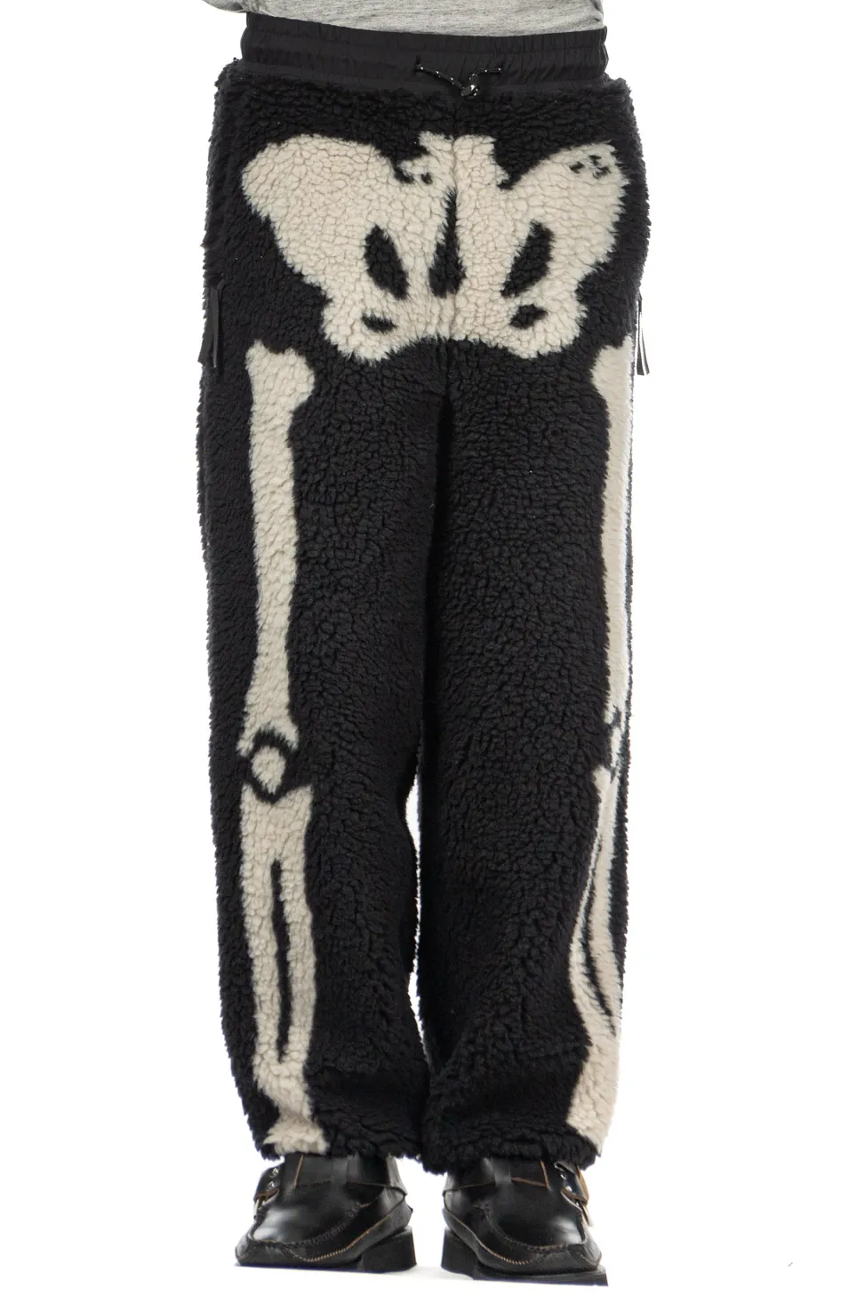 Online Kapital BONE Boa Fleece Easy Pants - Black